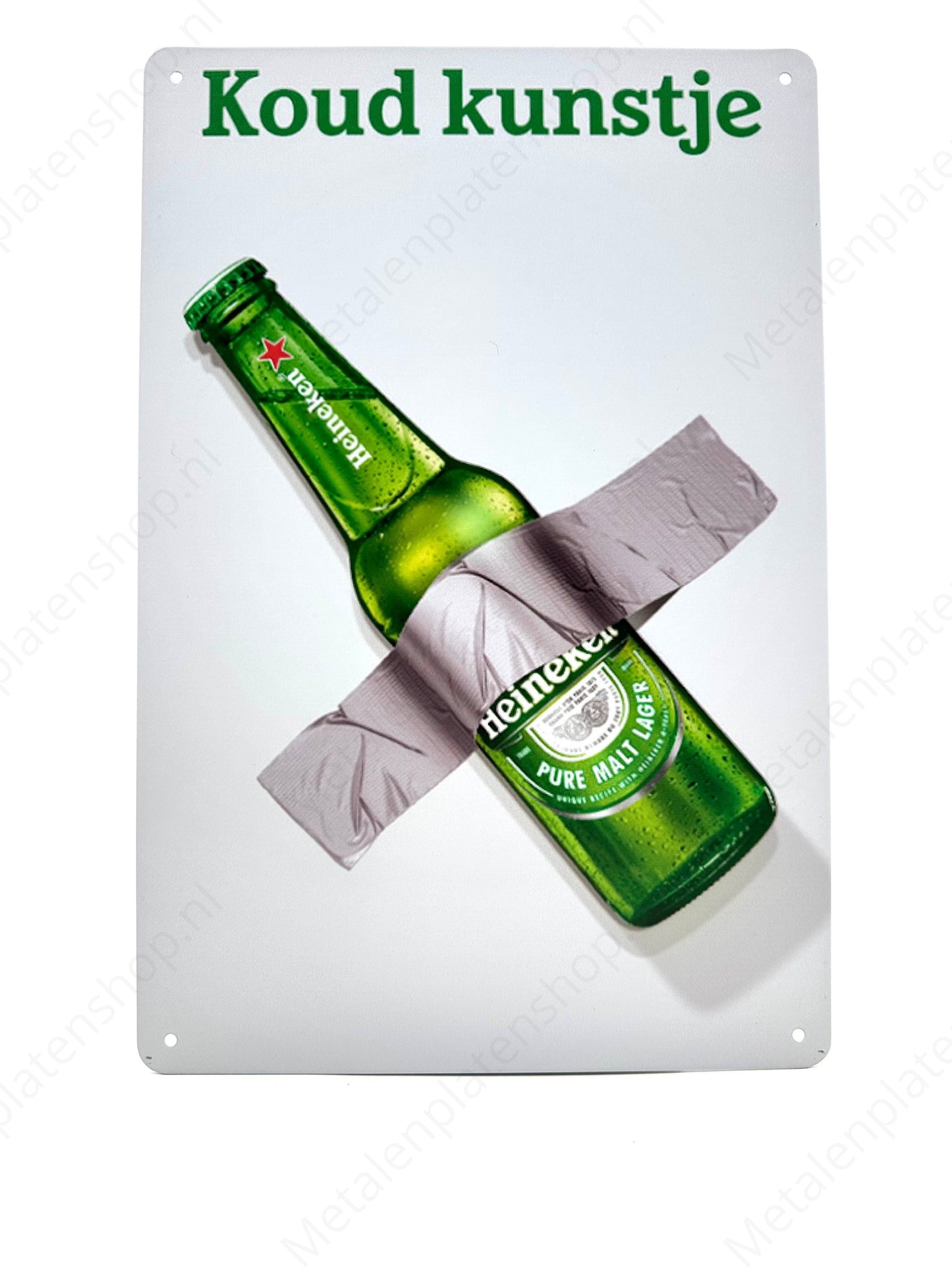 Heineken Cold Trick - Limited Edition - Metal Wall Sign