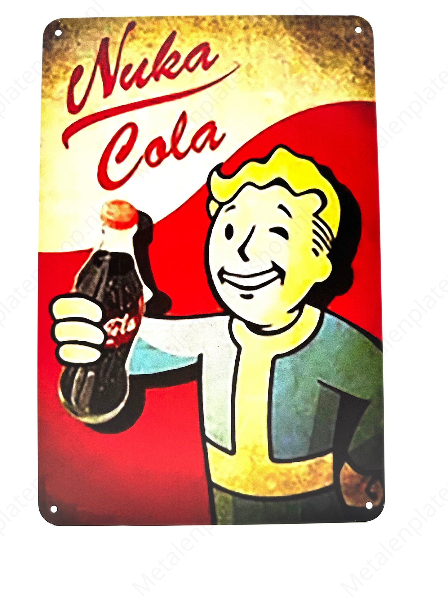 Nuke Cola - Metal Wall Sign