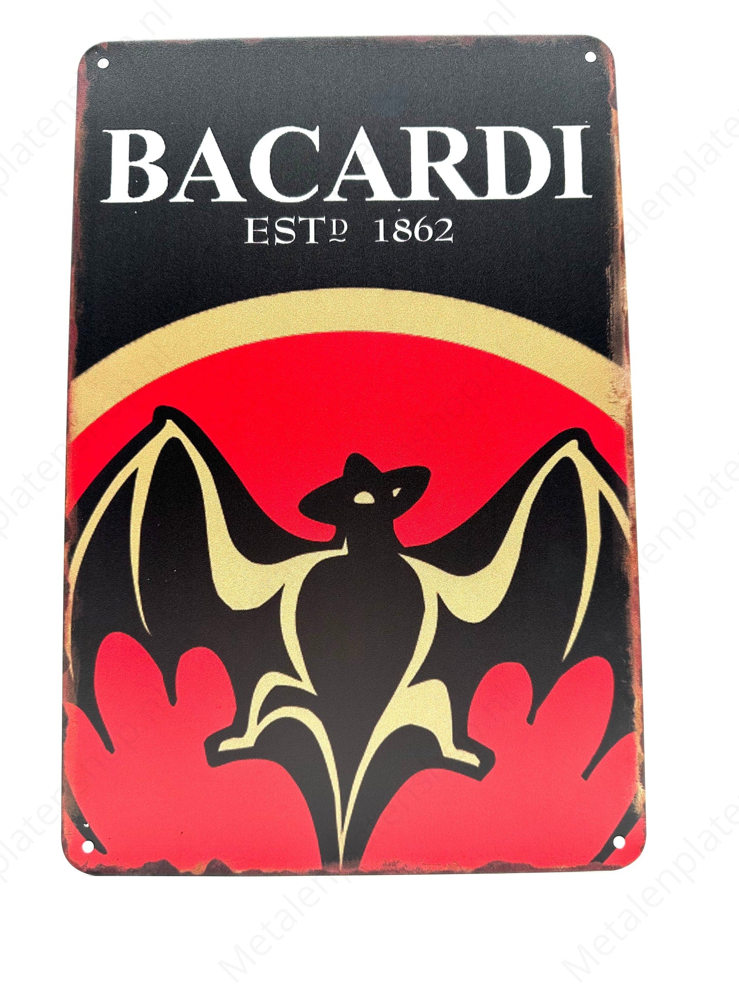 Bacardi - Metal Wall Sign