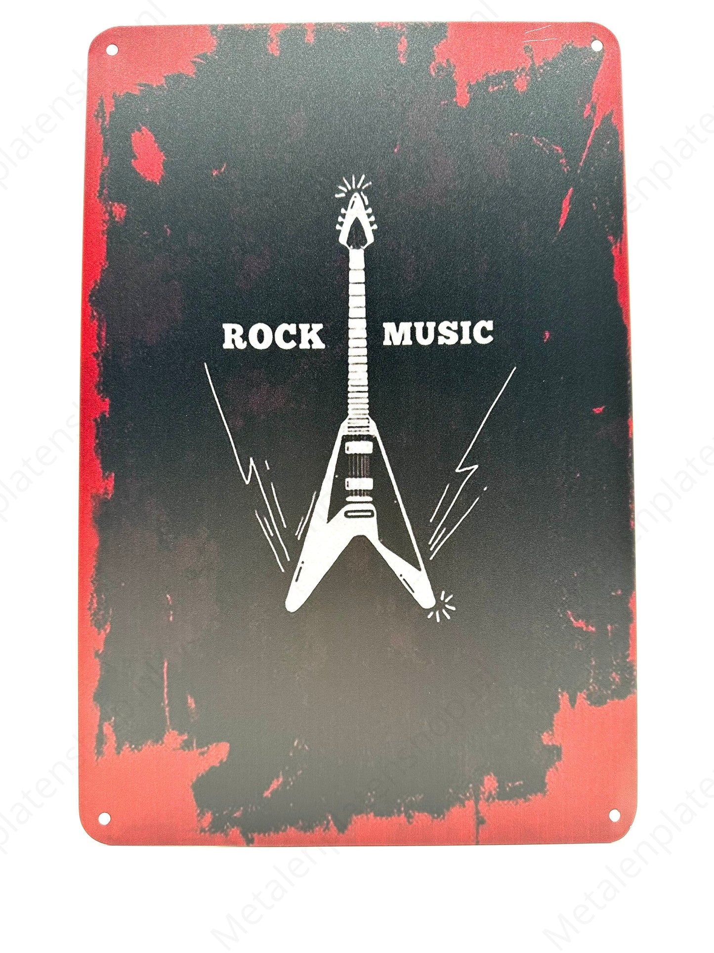 Rock Music - Metal Wall Sign
