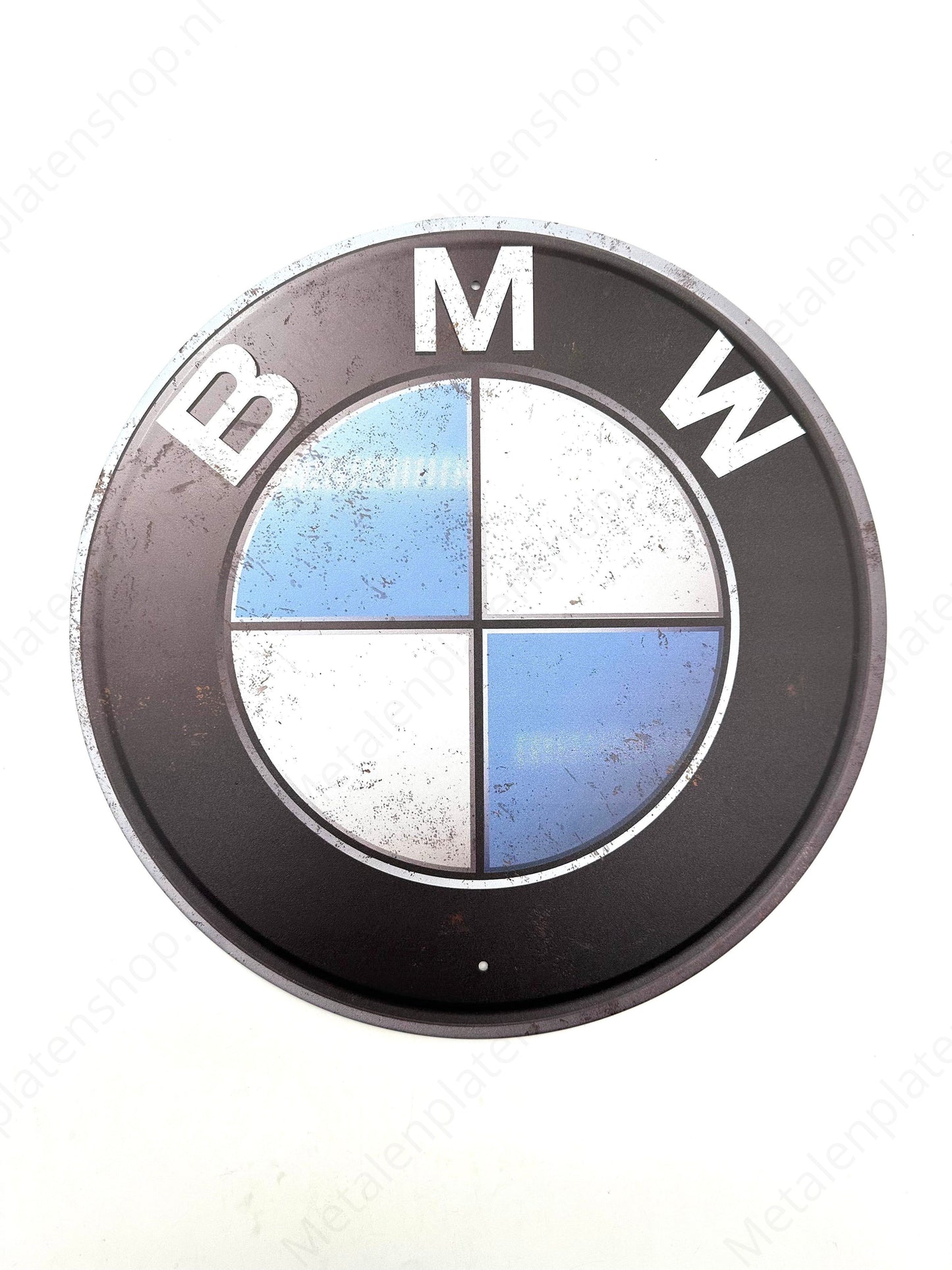 BMW - Rund - Metallwandschild