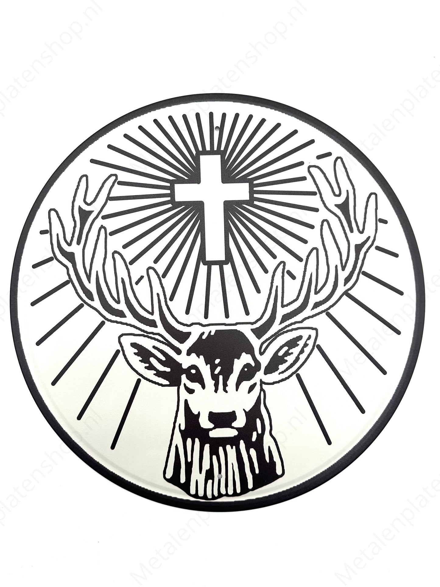 Jagermeister - Round - Metal Wall Sign