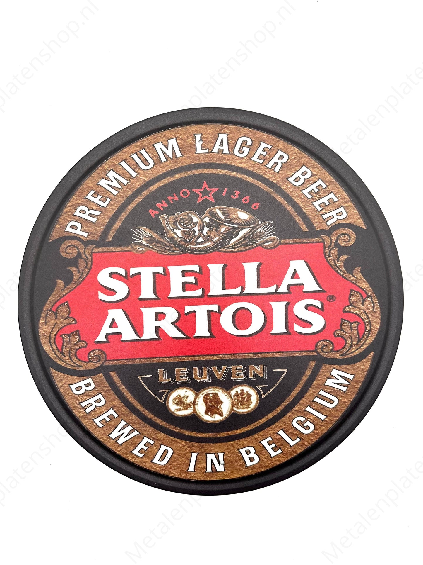 Stella - Round - Metal Wall Sign