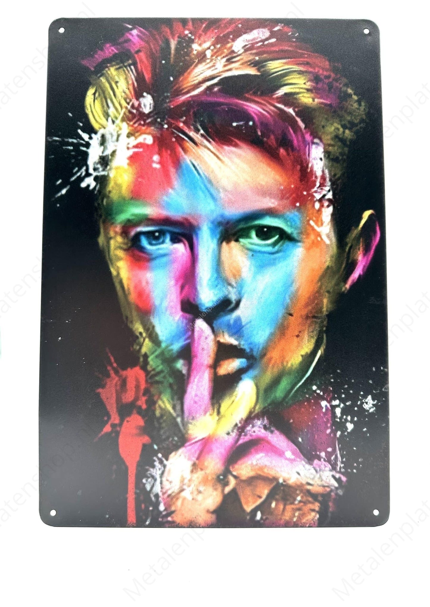David Bowie - Metal Wall Sign