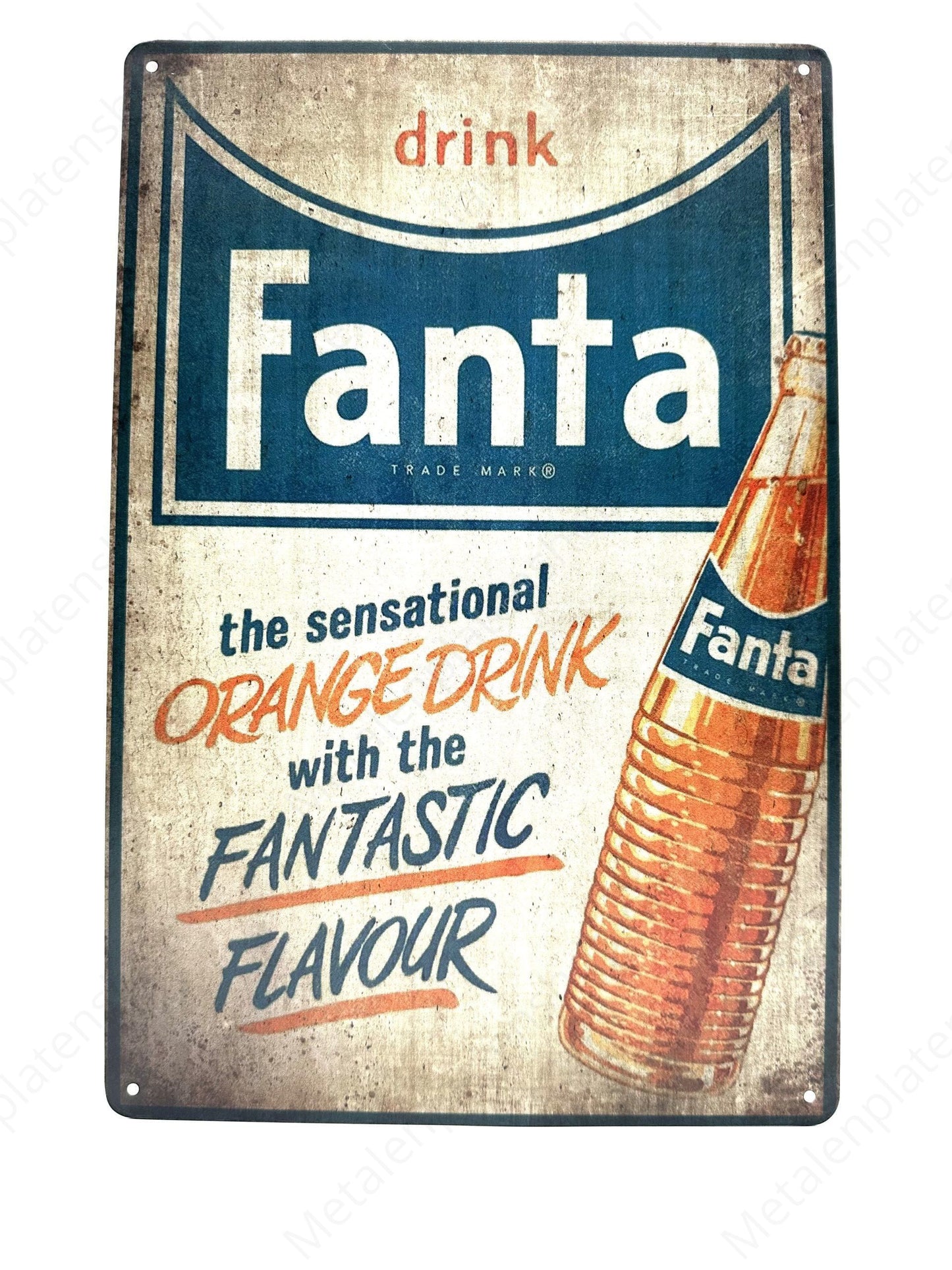 FANTA Vintage - Metal Wall Sign