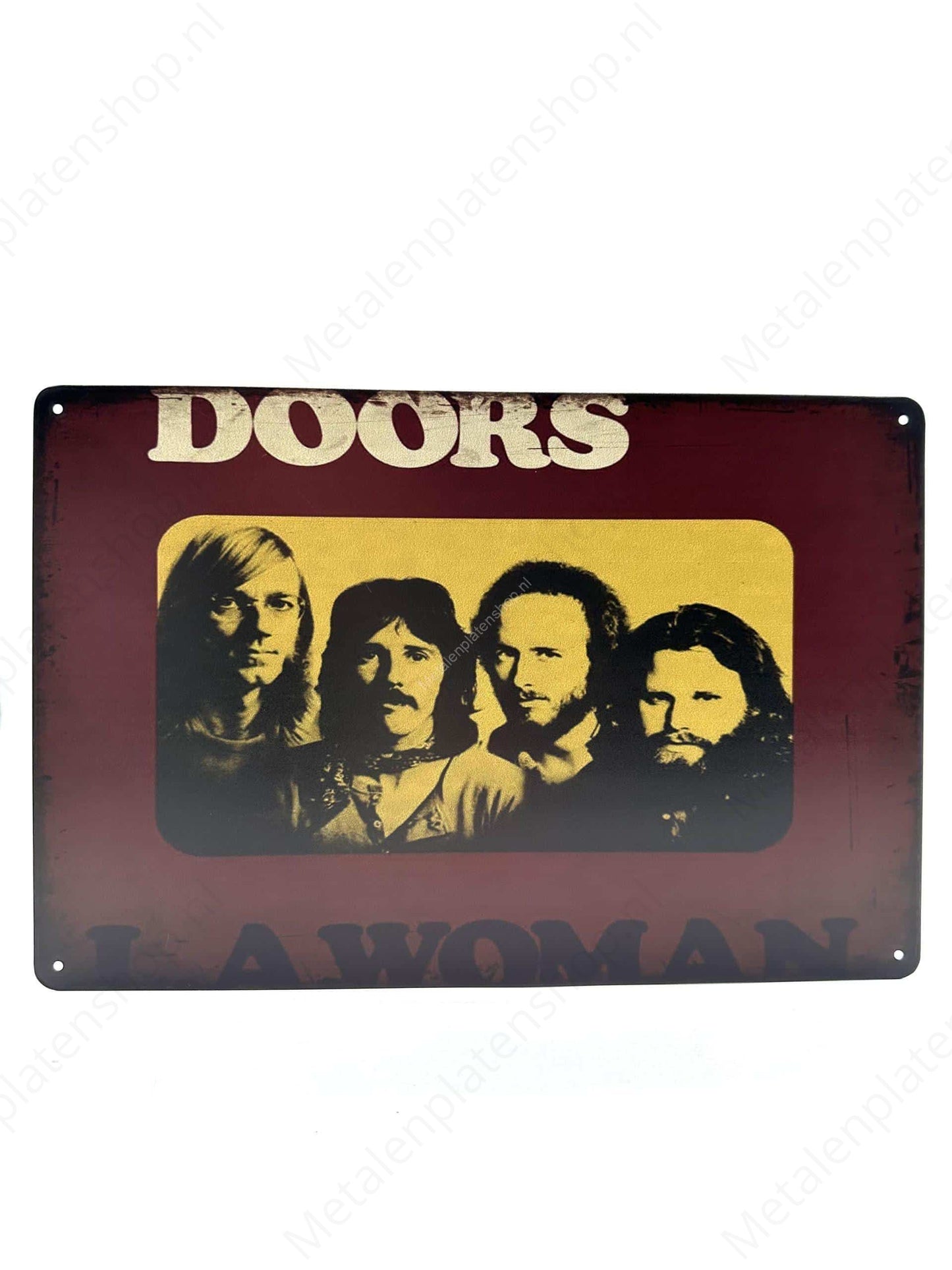 The Doors – La Woman – Metallwandschild