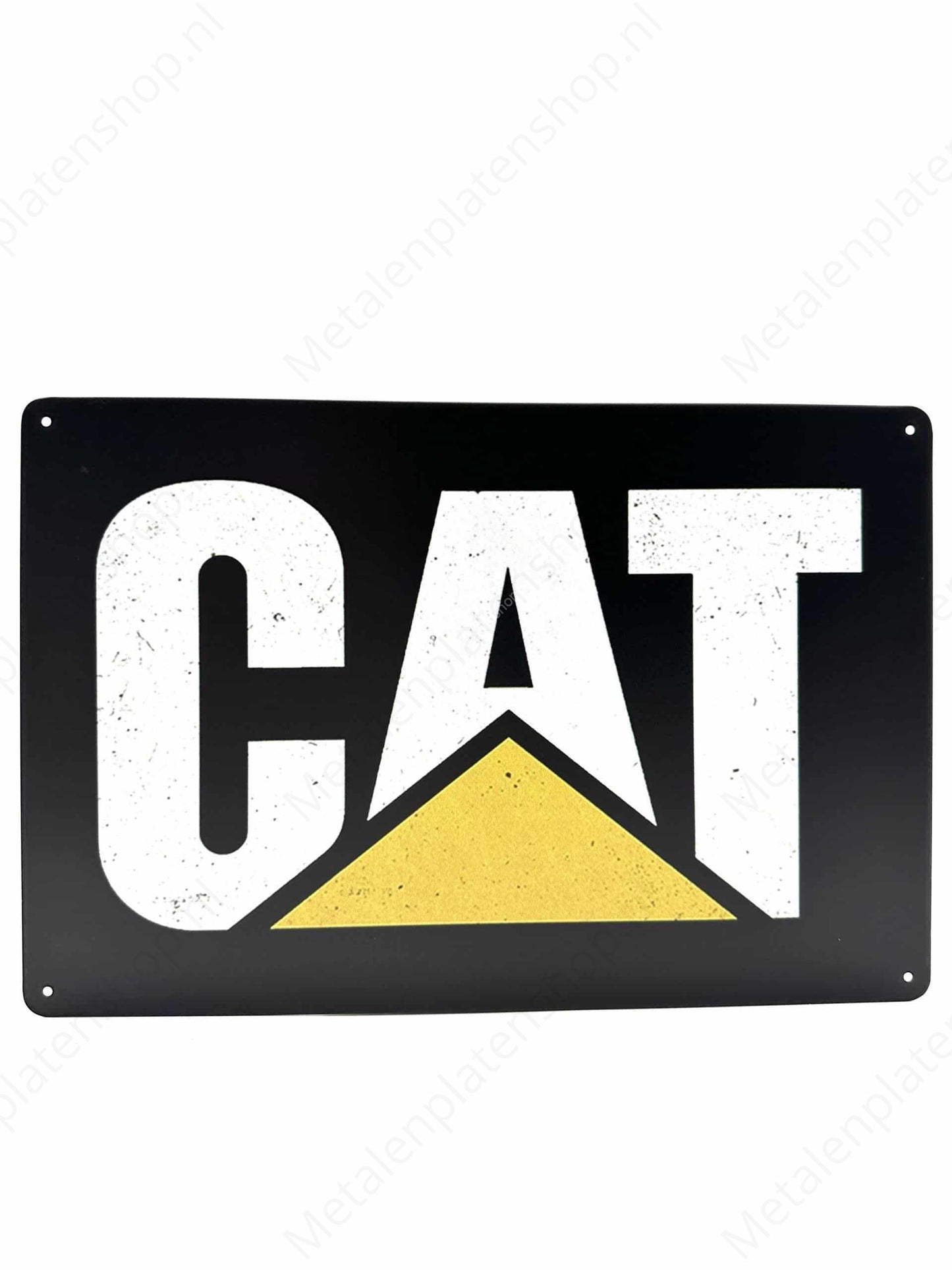 CAT - Metal Wall Sign