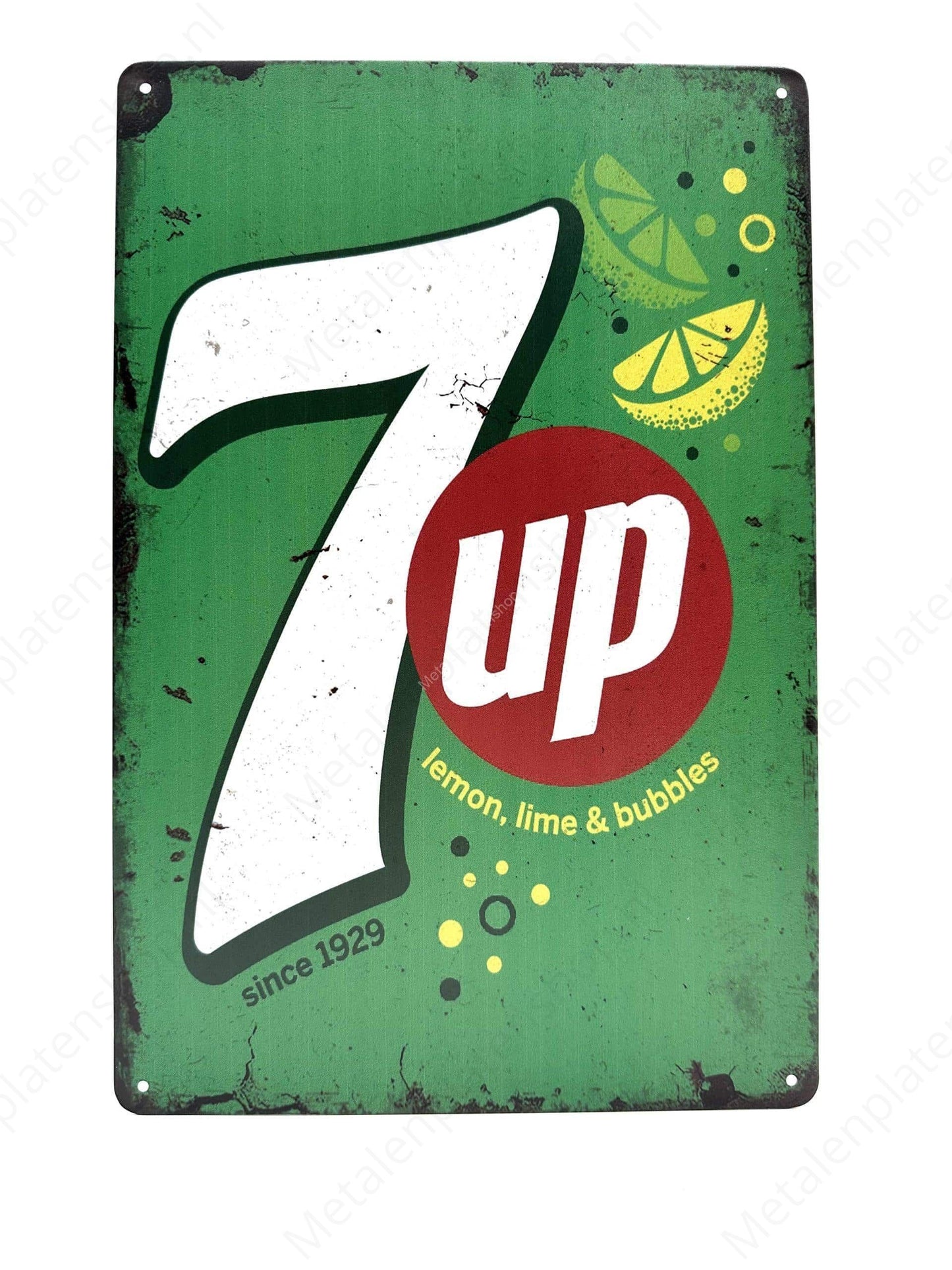 7up - Metal Wall Sign