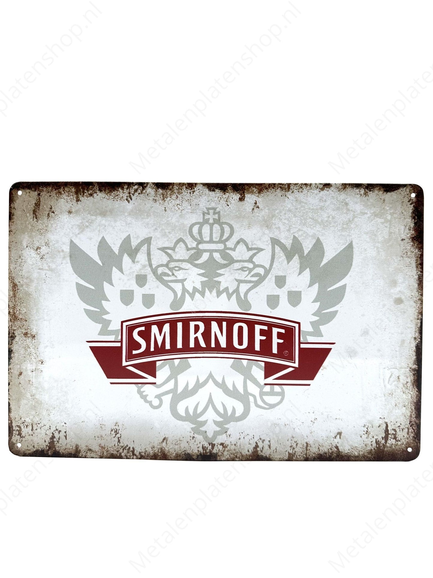 Smirnoff - Metallwandschild