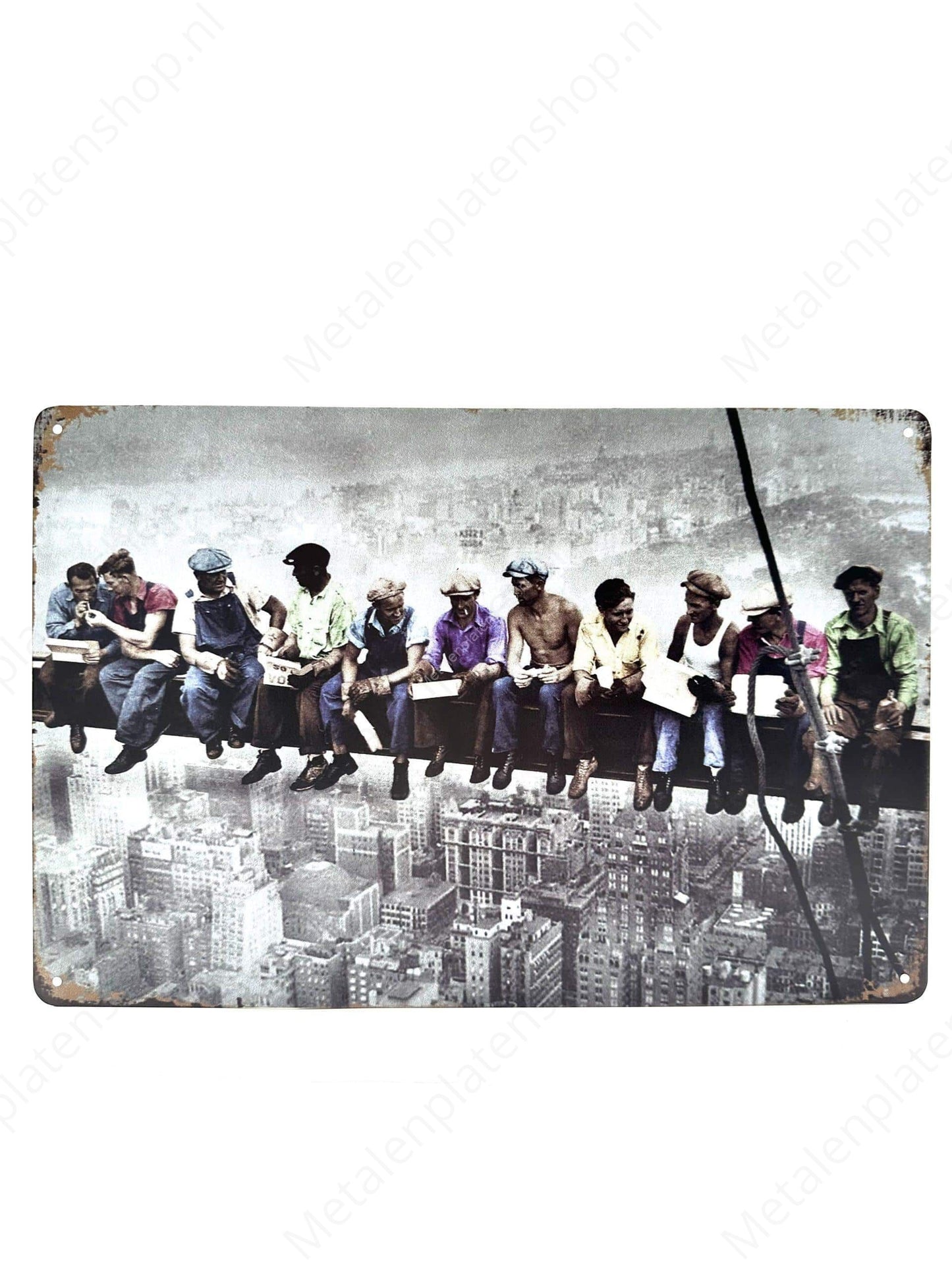 Skyscrapers - Metal Wall Sign