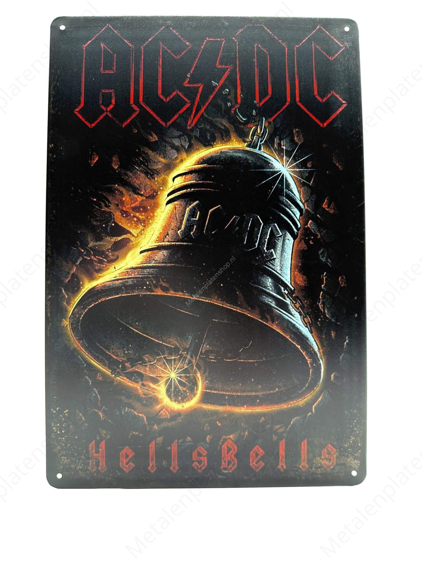 AC/DC HellsBells - Metal Wall Sign