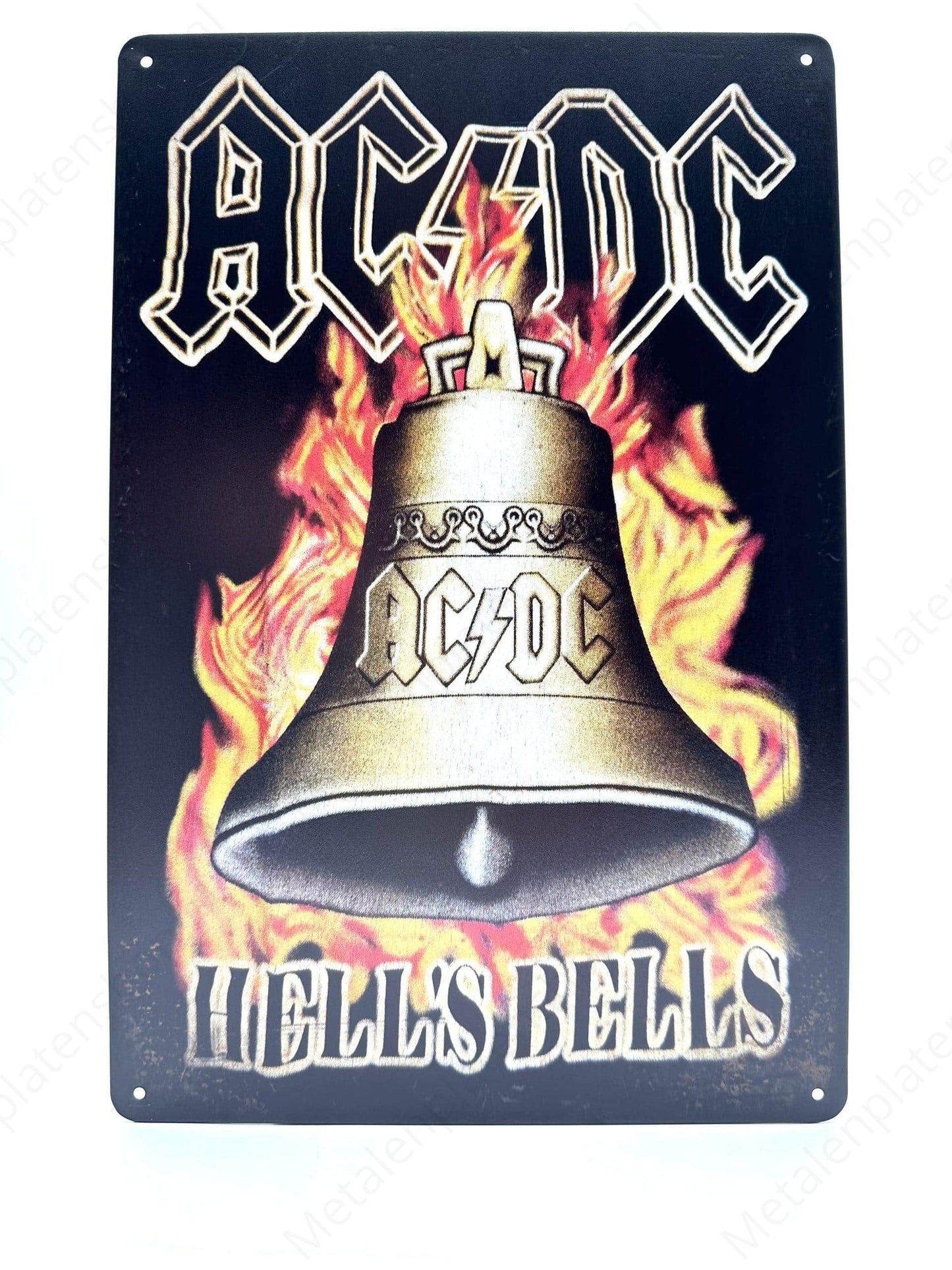 AC/DC Hell's Bells - Metal Wall Sign