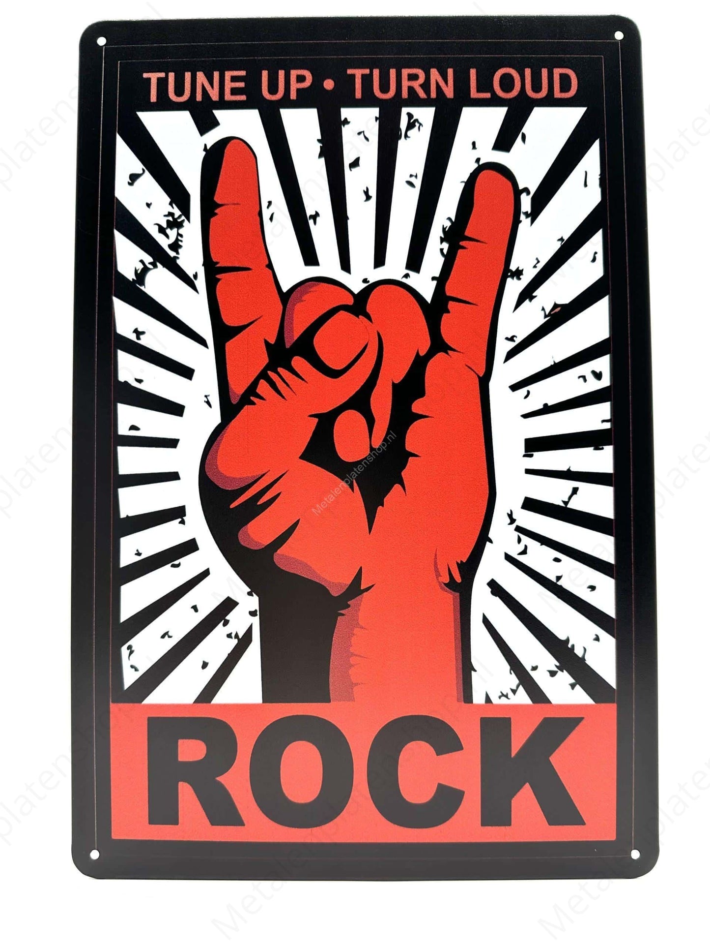 Rock - Metal Wall Sign