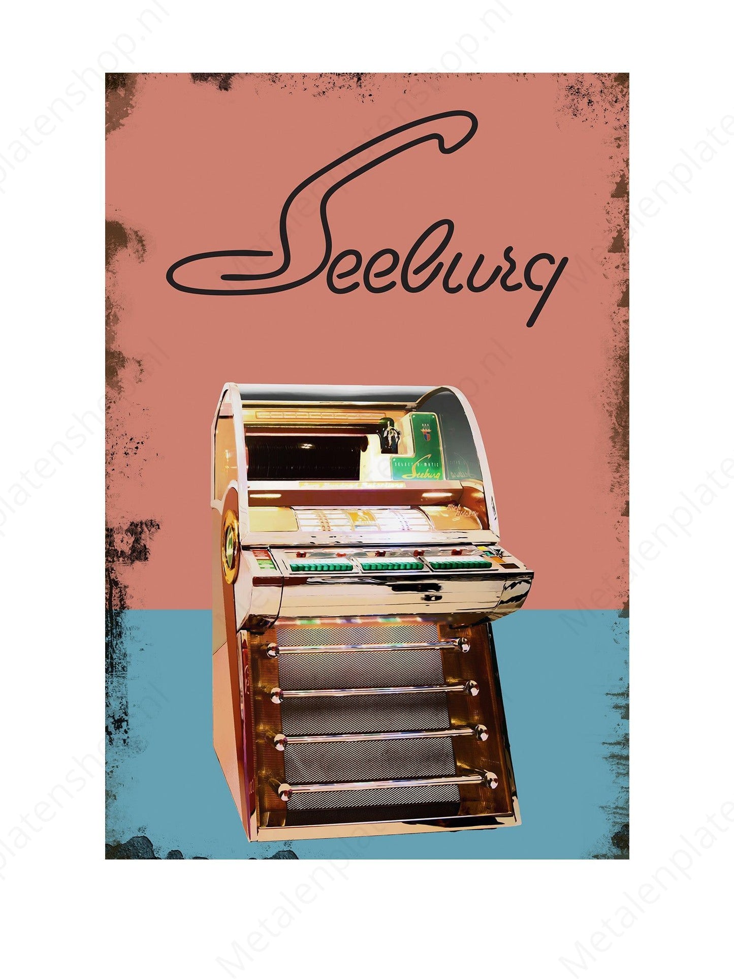 Seeburg V200 - Metal Wall Sign