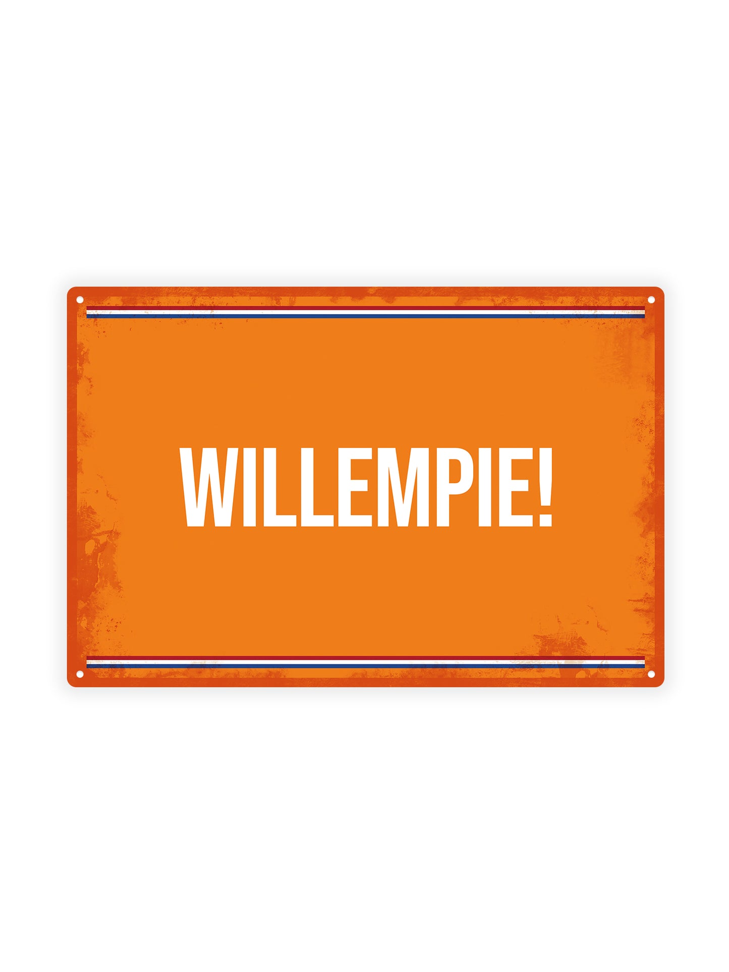 Willempie! - King's Day 2025 - Metal Wall Sign
