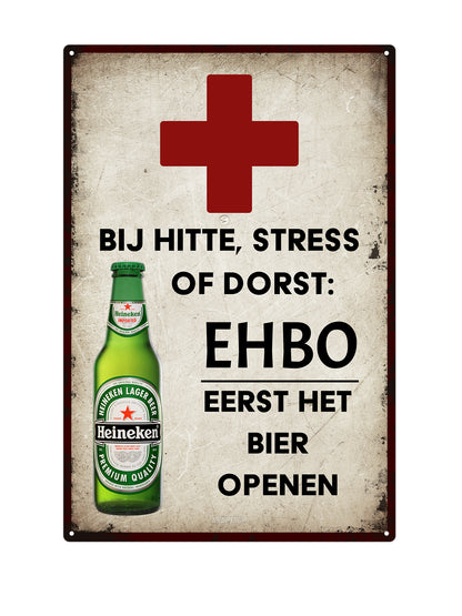 Vorsicht vor einem von Dackel-Sicherheitspersonal bewachten Grundstück – Blechschild
