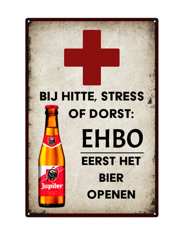 Vorsicht vor einem von Dackel-Sicherheitspersonal bewachten Grundstück – Blechschild