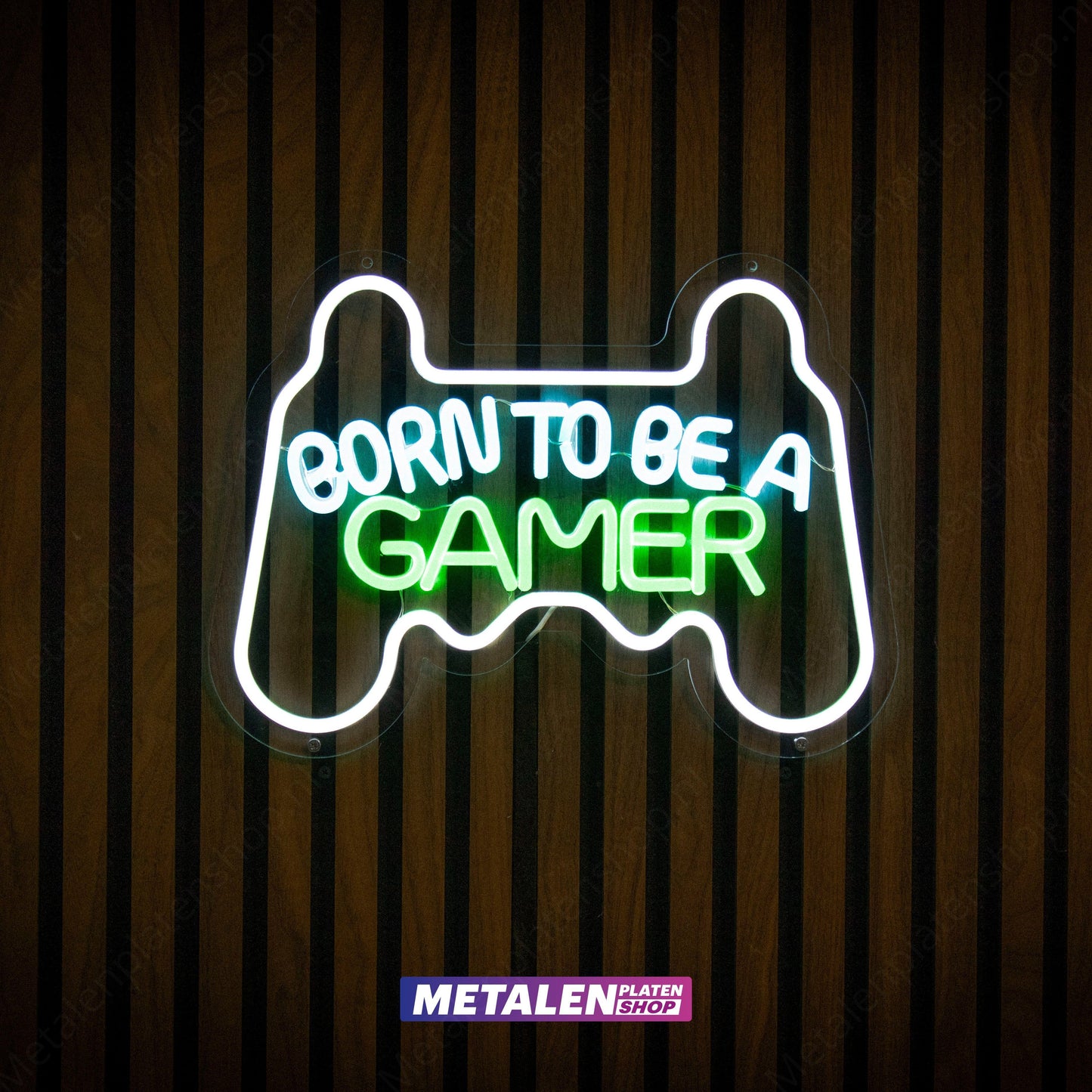 Geboren, um ein Gamer zu sein - Neonschild - LED