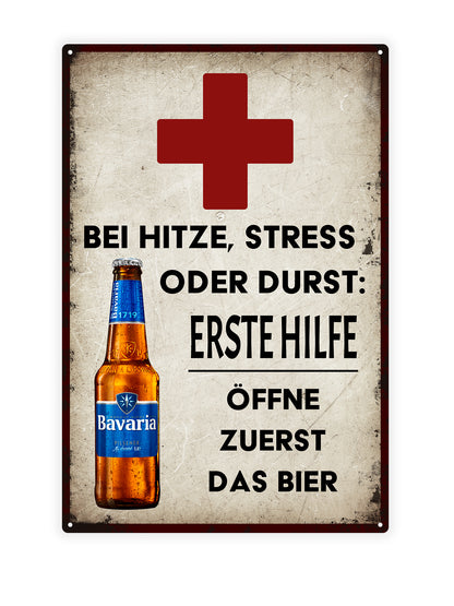 Beit zeze, Stress oder zuletzt: Zunächst einmal das Bier