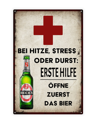 Beit zeze, Stress oder zuletzt: Zunächst einmal das Bier