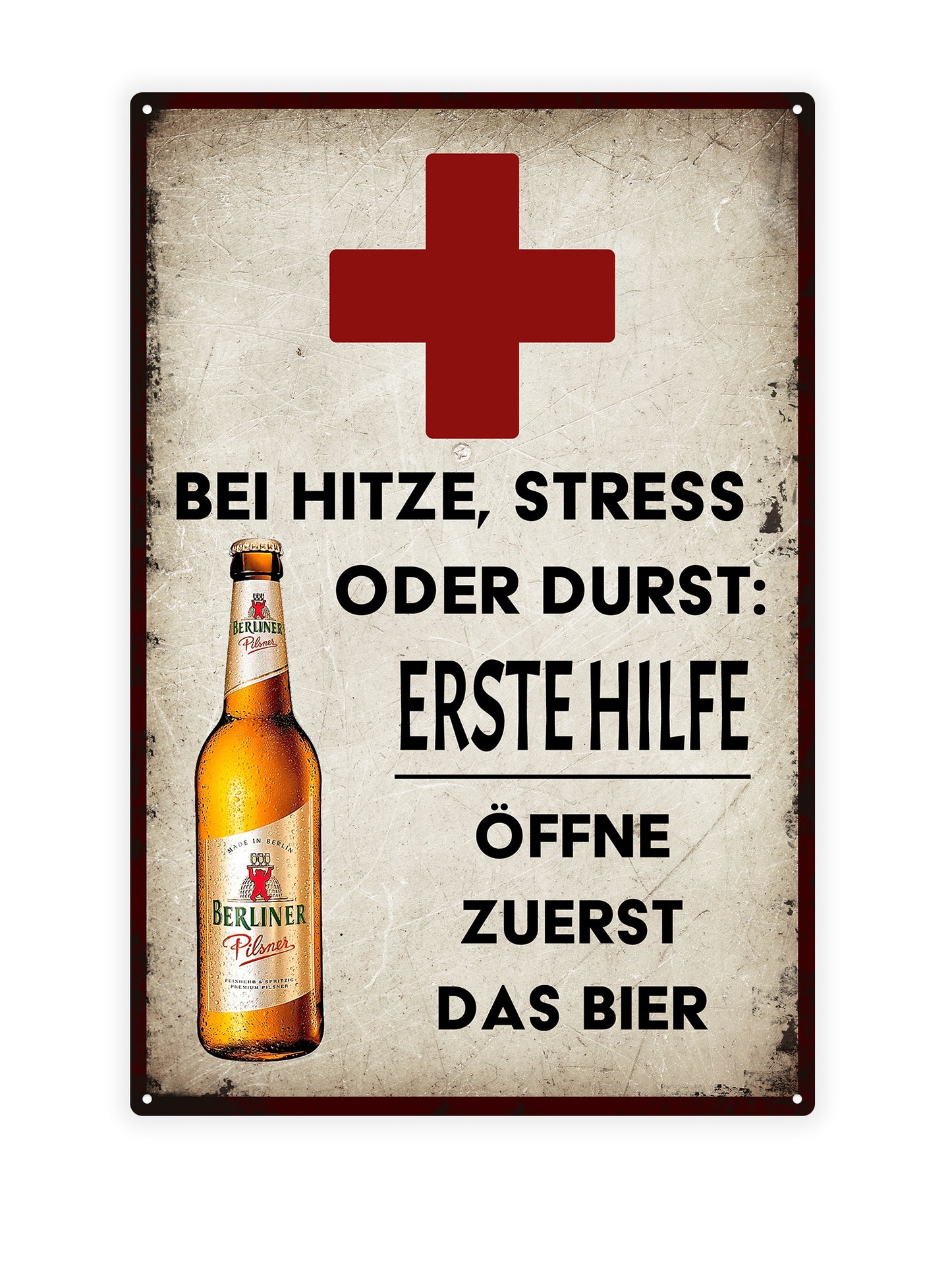 Beit zeze, Stress oder zuletzt: Zunächst einmal das Bier