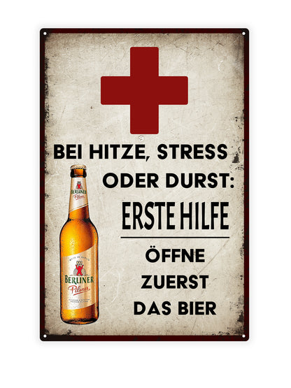Beit zeze, Stress oder zuletzt: Zunächst einmal das Bier