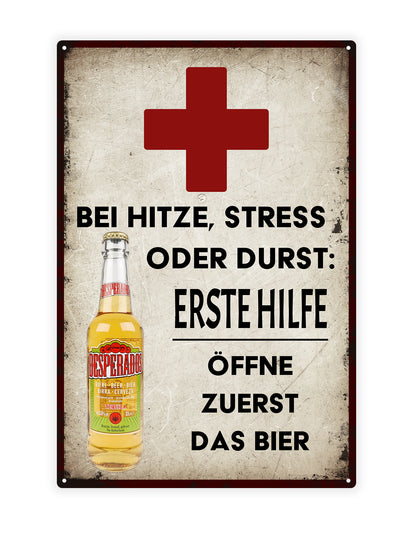 Beit zeze, Stress oder zuletzt: Zunächst einmal das Bier