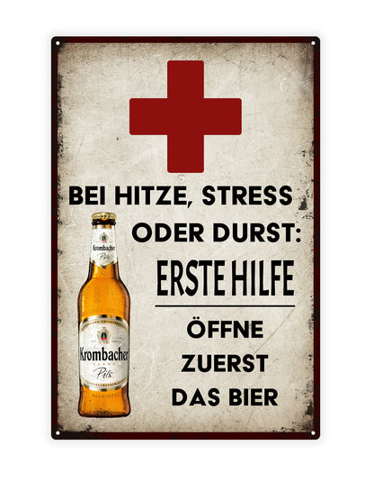 Beit zeze, Stress oder zuletzt: Zunächst einmal das Bier