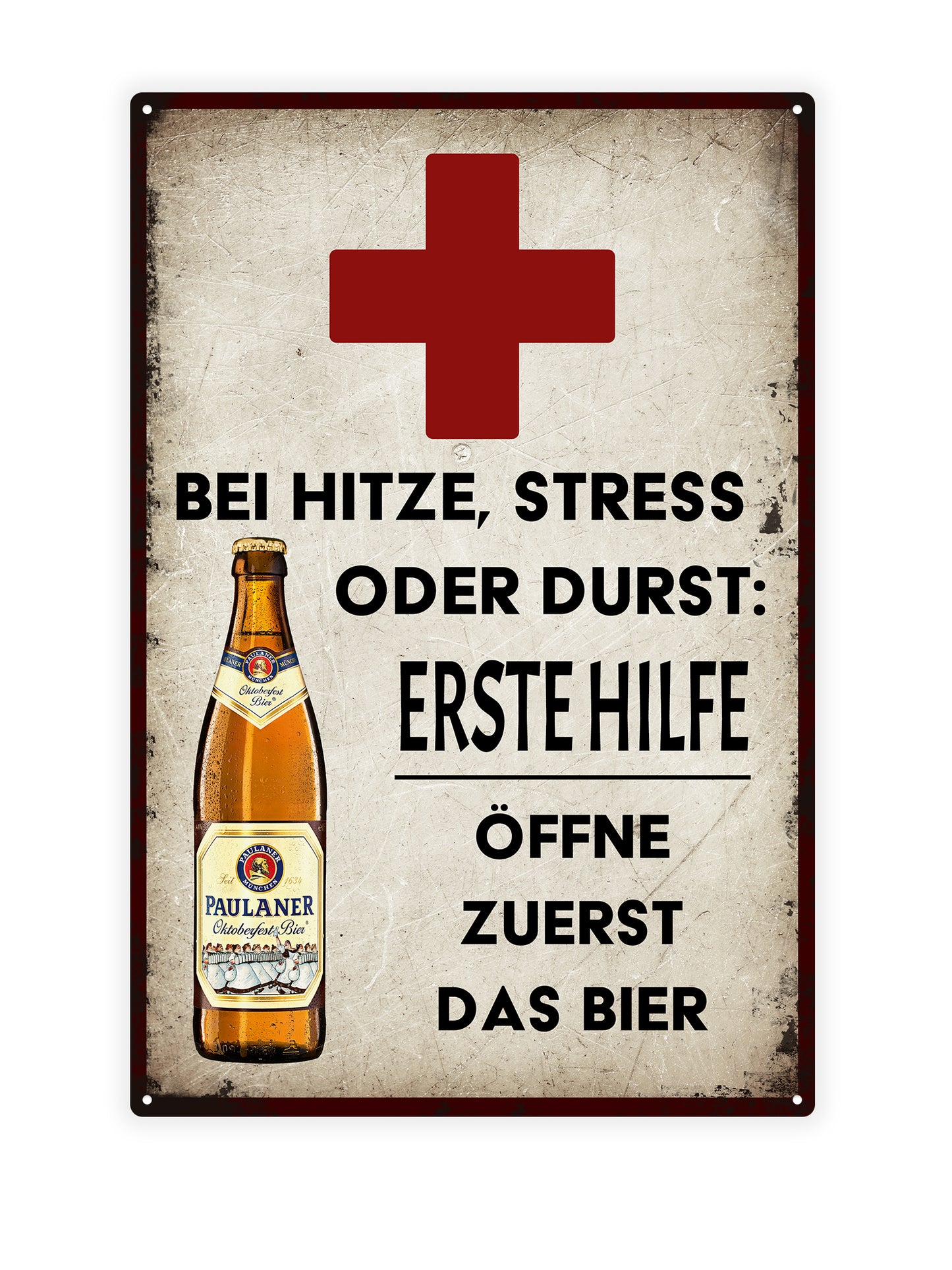 Beit zeze, Stress oder zuletzt: Zunächst einmal das Bier