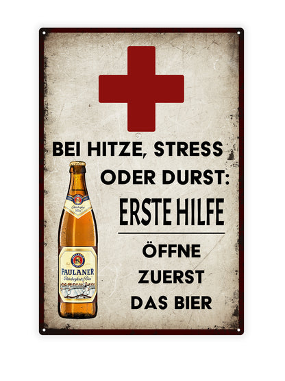 Beit zeze, Stress oder zuletzt: Zunächst einmal das Bier