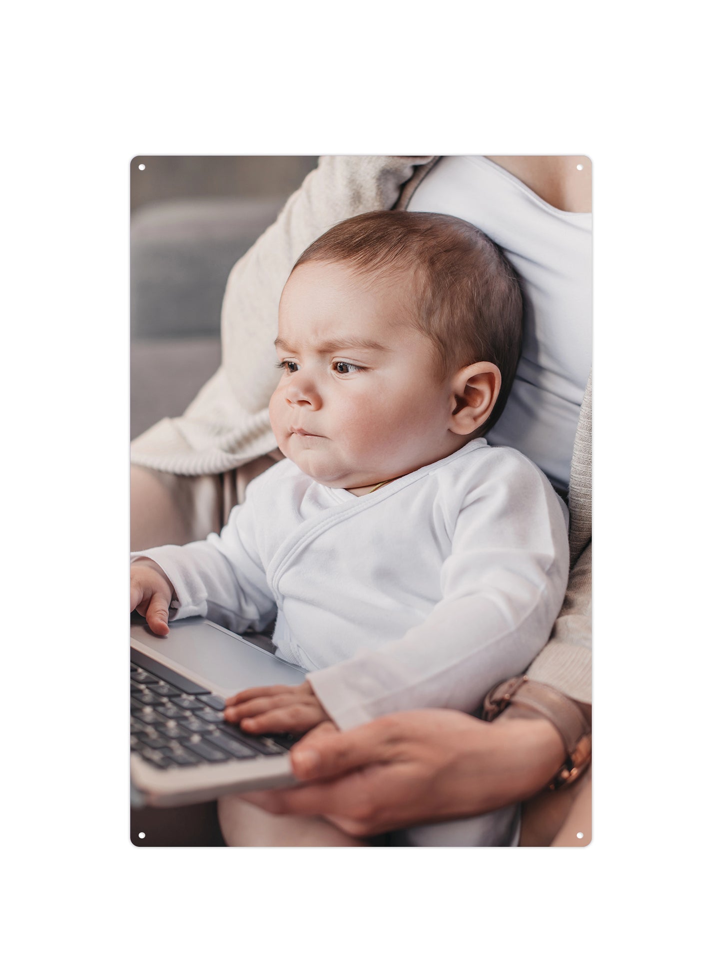 With your own image - Portrait - Metal Wall Sign