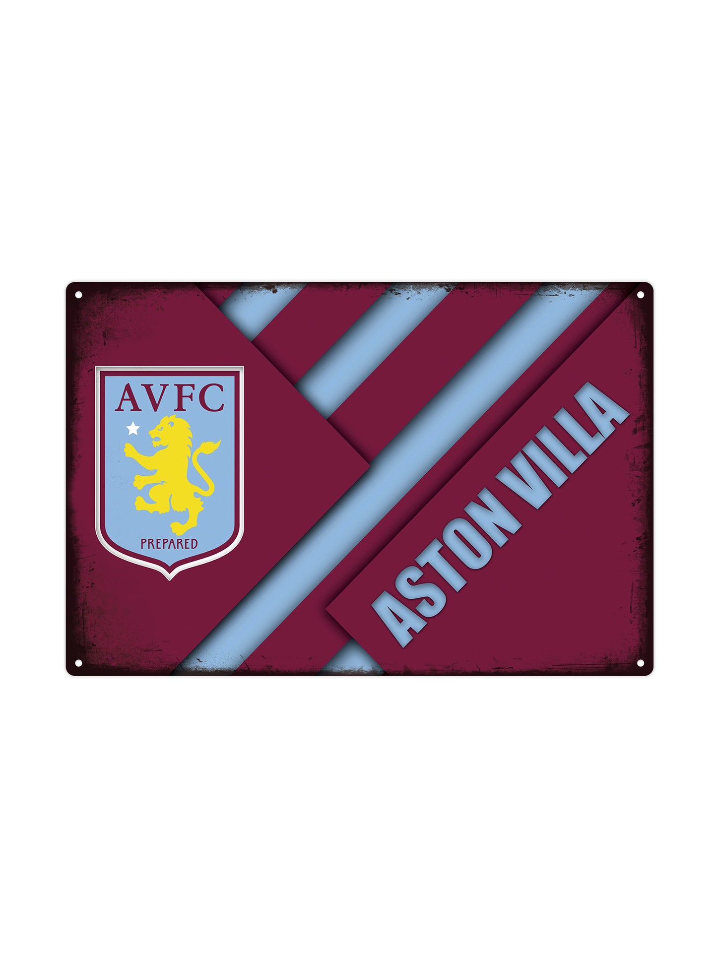AVFC – Aston Villa – Metallwandschild