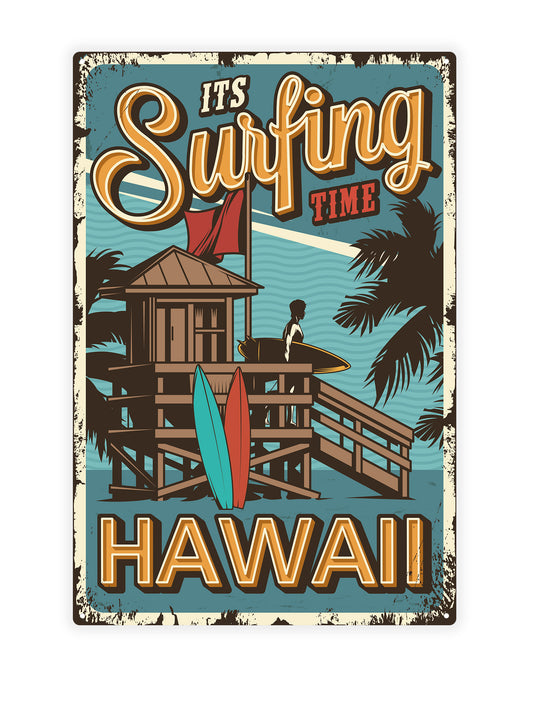Es ist Surfzeit Hawaii