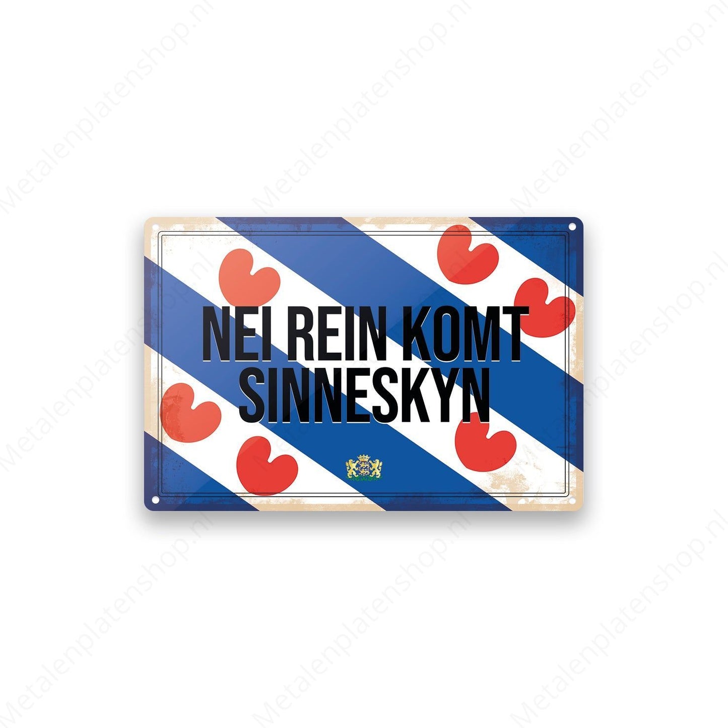 Metal Wall Sign - FC Utrecht - Haller 91 Shirt