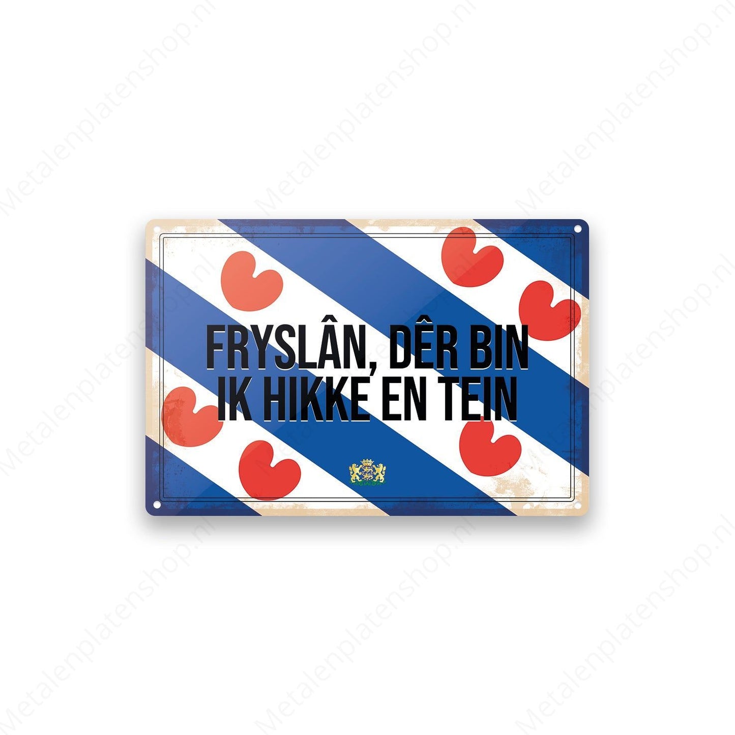 Metallwandschild - FC Utrecht - Haller 91 Trikot