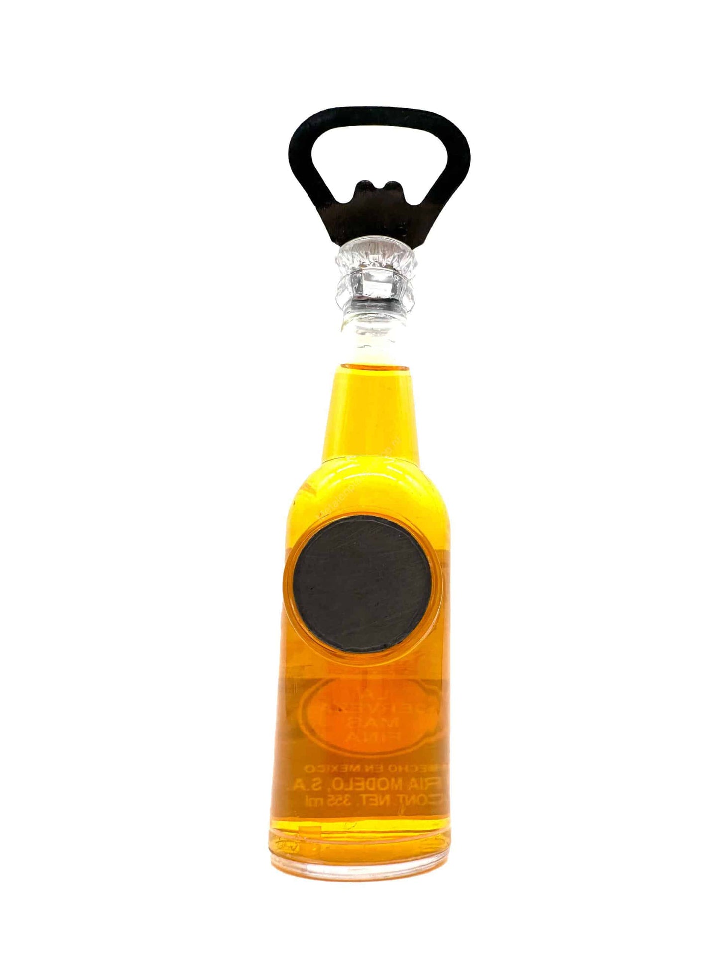 Bier of fles opener met magneet - Corona - 14cm - Metalen Wandbord