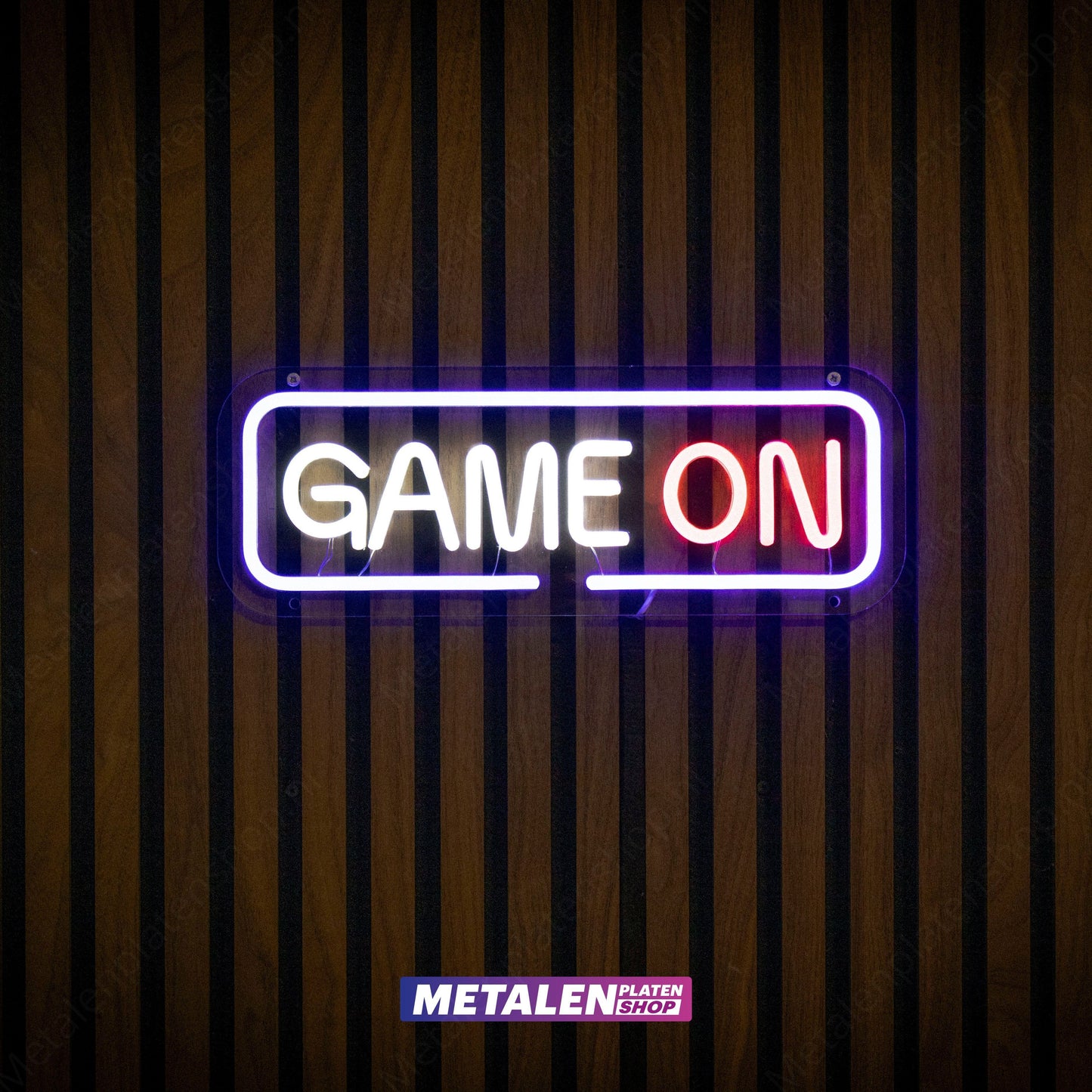 Spiel beginnt - Neonschild - LED