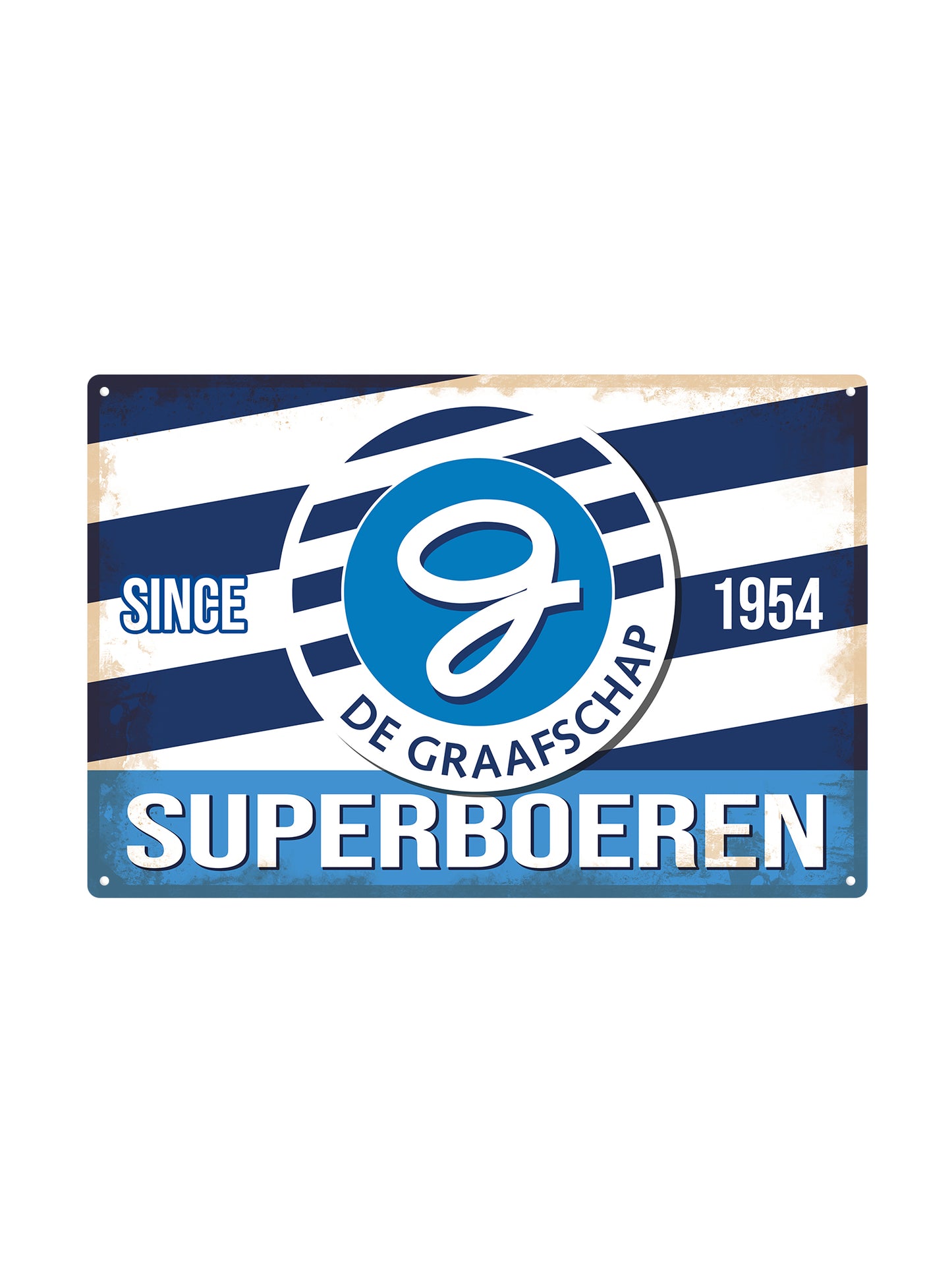 De Graafschap Super Farmers - Metal Wall Sign