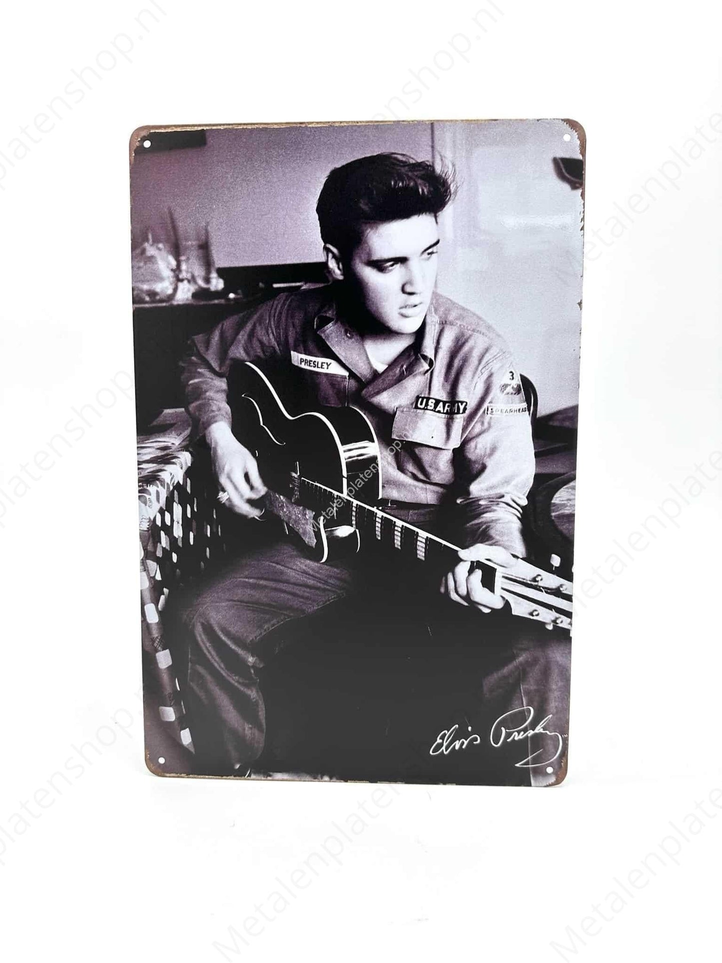 Elvis Presley - Music - Metal Wall Sign