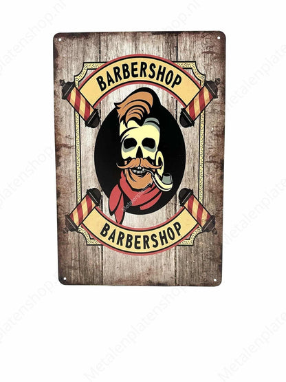 Barbershop - Metal Wall Sign