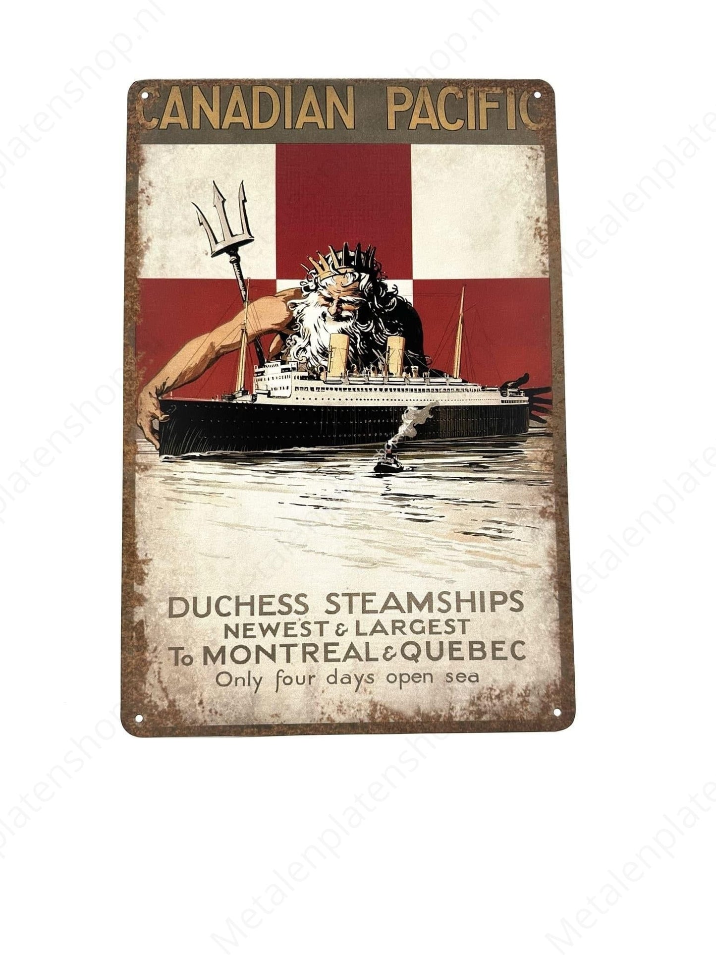 Canadian Pacific - Metal Wall Sign