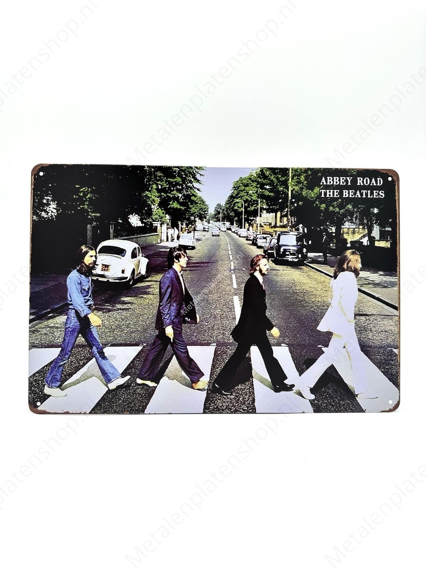 The Beatles Zebra Crossing - Metal Wall Sign