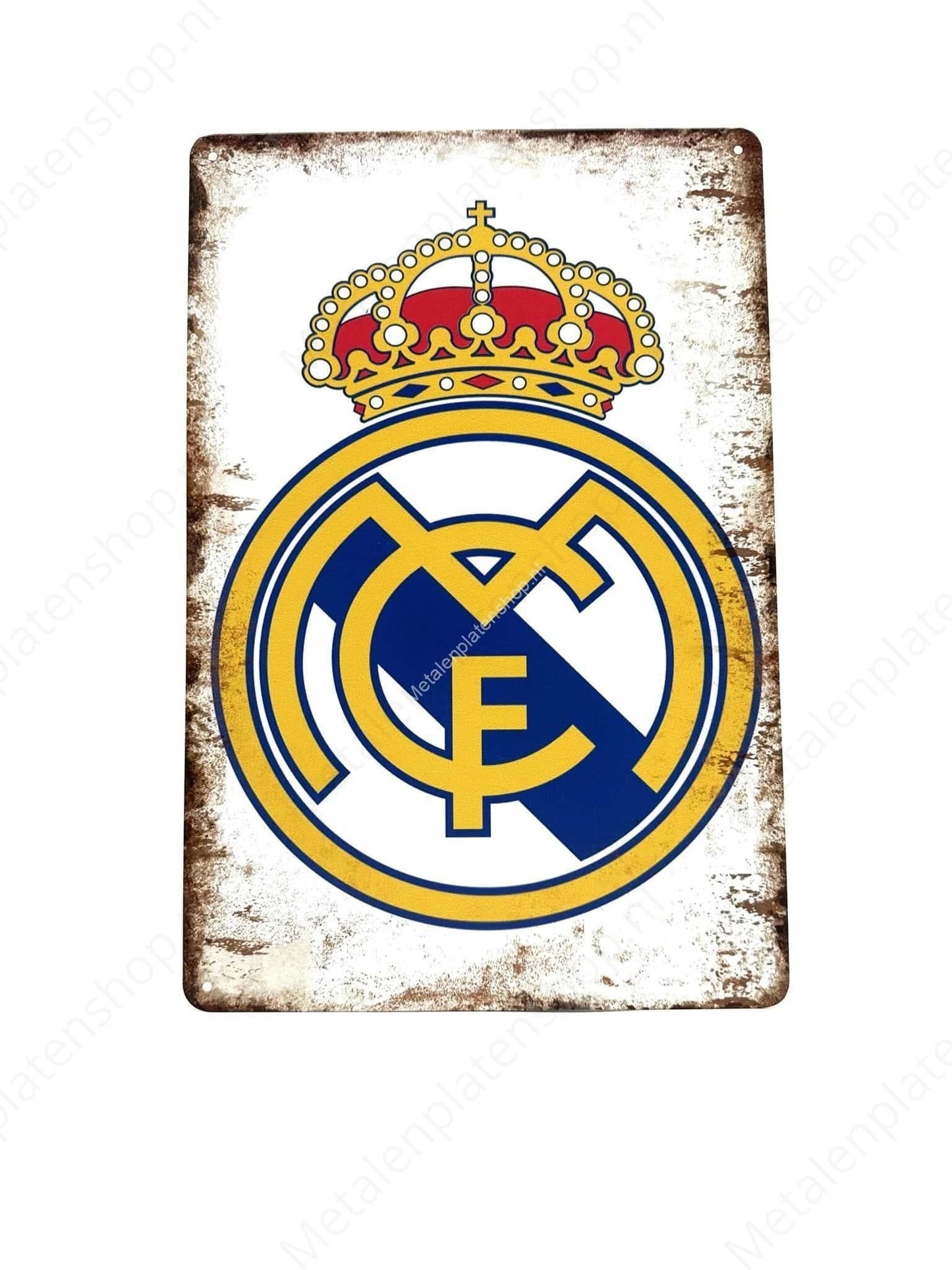 Real Madrid - Football #1 - Metal Wall Sign
