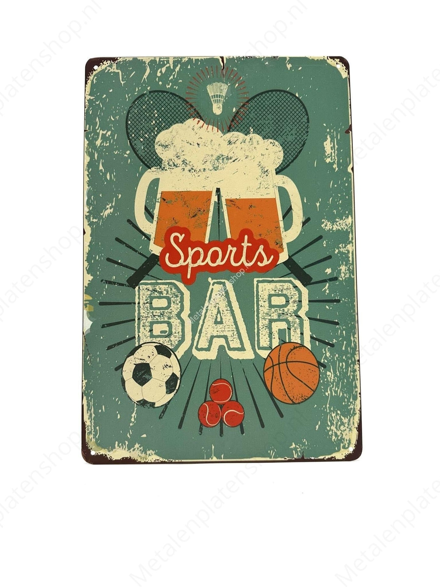 Sports Bar #2 - Metallwandschild