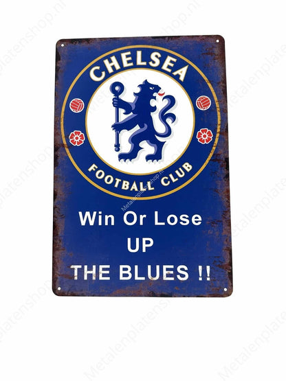 Chelsea - Football - Metal Wall Sign