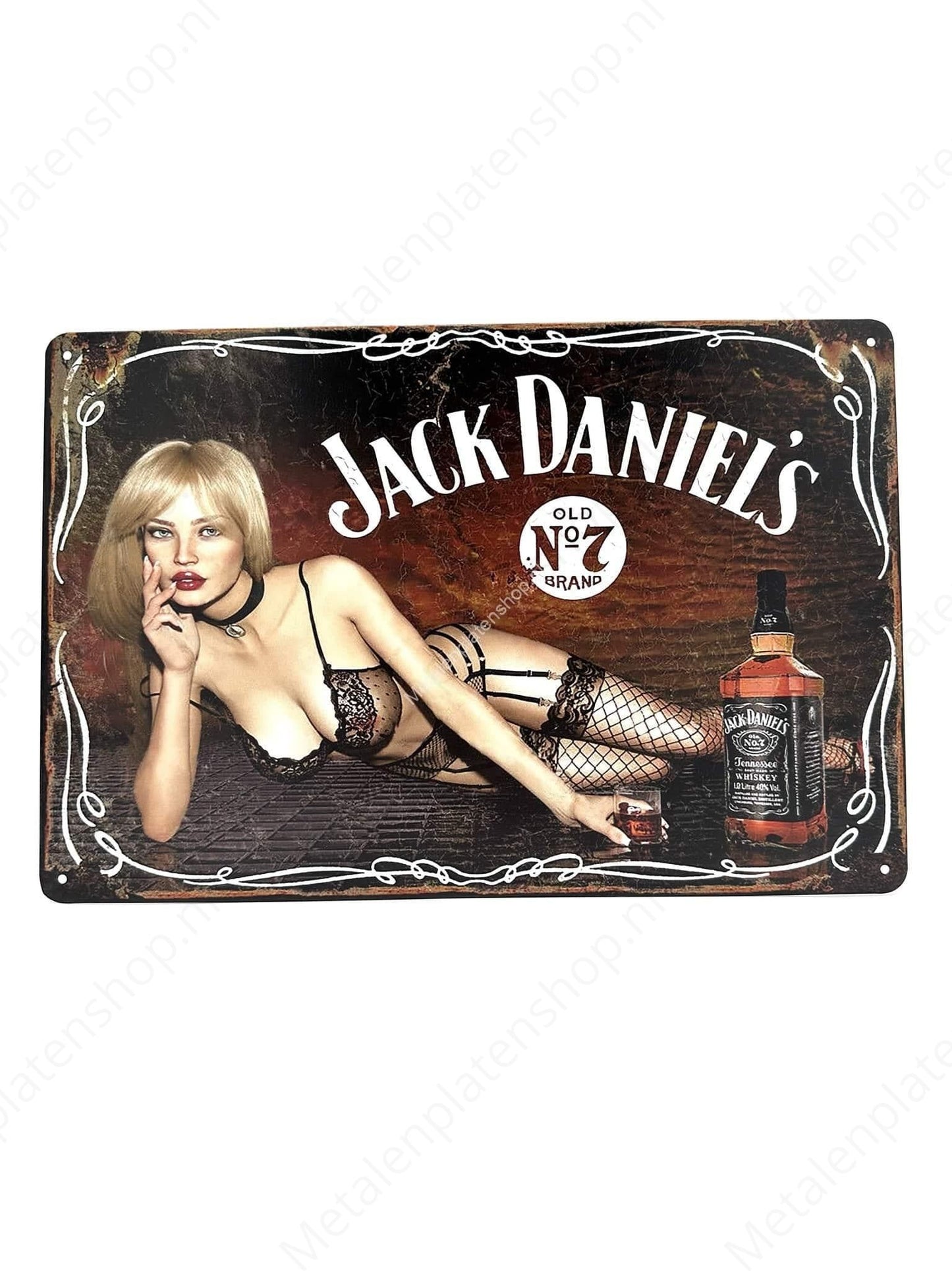 Jack Daniels - Drink - Metal Wall Sign