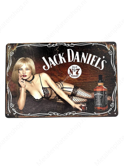 Jack Daniels - Drink - Metal Wall Sign