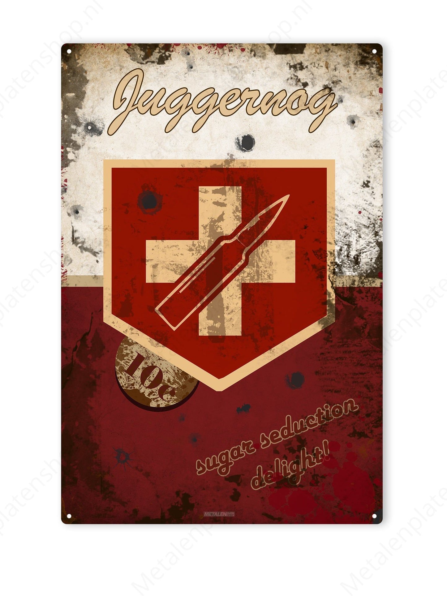 Call of Duty - Juggernog - Metal Wall Sign