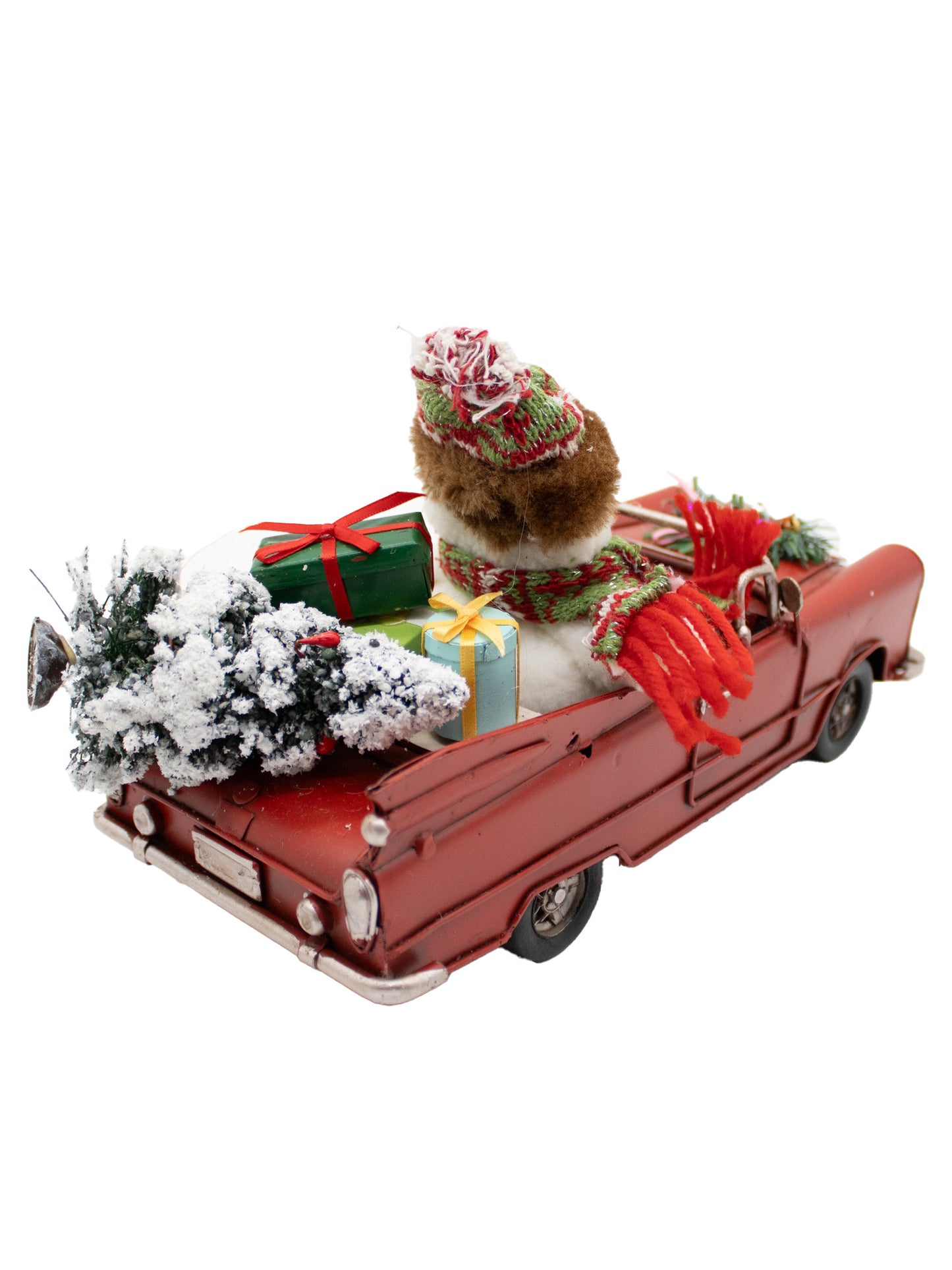 Kerst Auto - Metalen Voertuigen Decoratie - 26*12cm