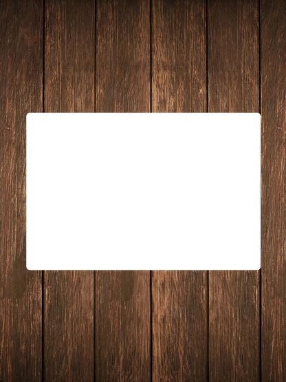 Mit Ihrem eigenen Bild - Landschaft - Blechschild